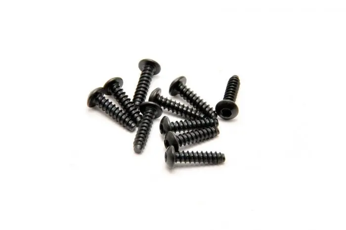 33312T M3 X 12 Hex  Socket  Button  Head Tapping Screws 1