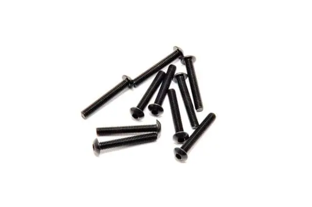 33320  M3x20mm Hex Socket Button Head Screws, 10Pcs 1