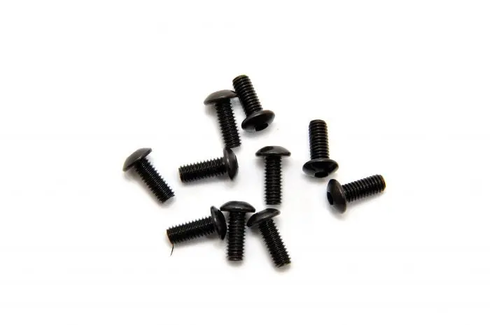 33410 M4x10mm Hex Socket Button Head Screws, 10Pcs 1