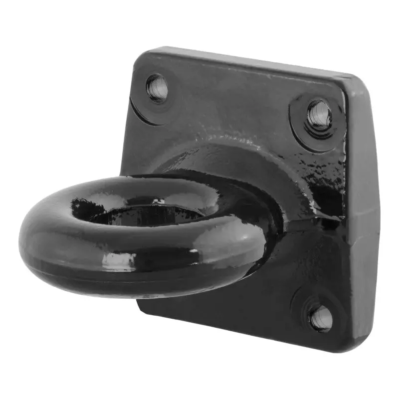 Curt Heavy-Duty Pintle Mount With Lunette Eye — 35,000 Lb Capacity, 2.5-Inch Inner Diameter 1