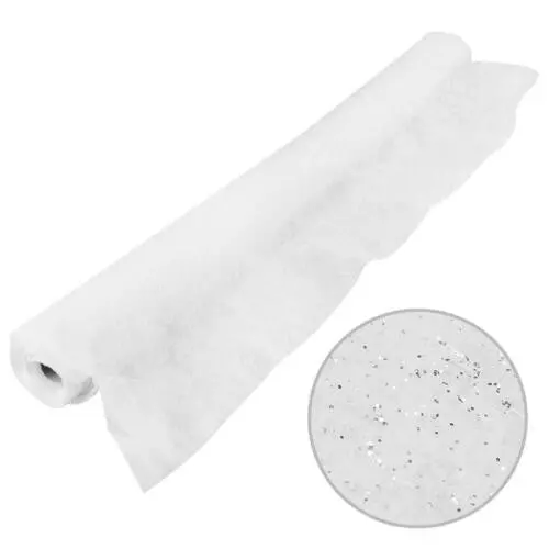 8' Snow-Tex® Artificial Sparkling Snow Mini Christmas Roll 1