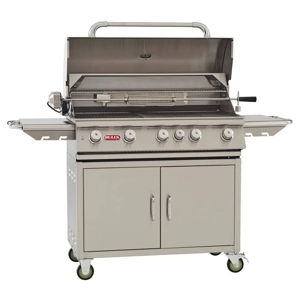 Bull Brahma 38" 5-Burner Grill Cart 1