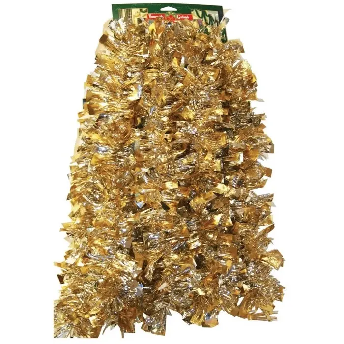 10' Gold & Silver Bow Tie-Layered Boa Garland 1