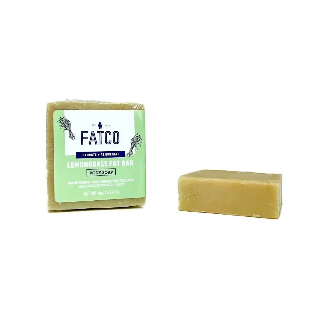 Fatco Lemongrass Fat Bar, 4 Oz 1