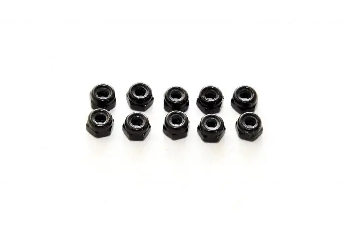 39008 Nylon Nut M3, 10Pcs 1
