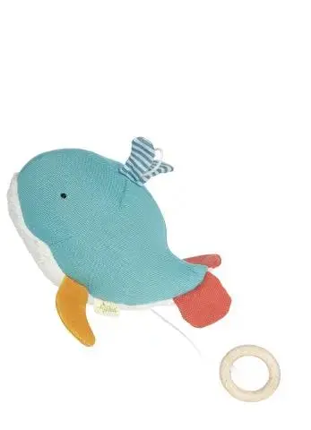 Sigikid Organic Whale Musical Toy 1