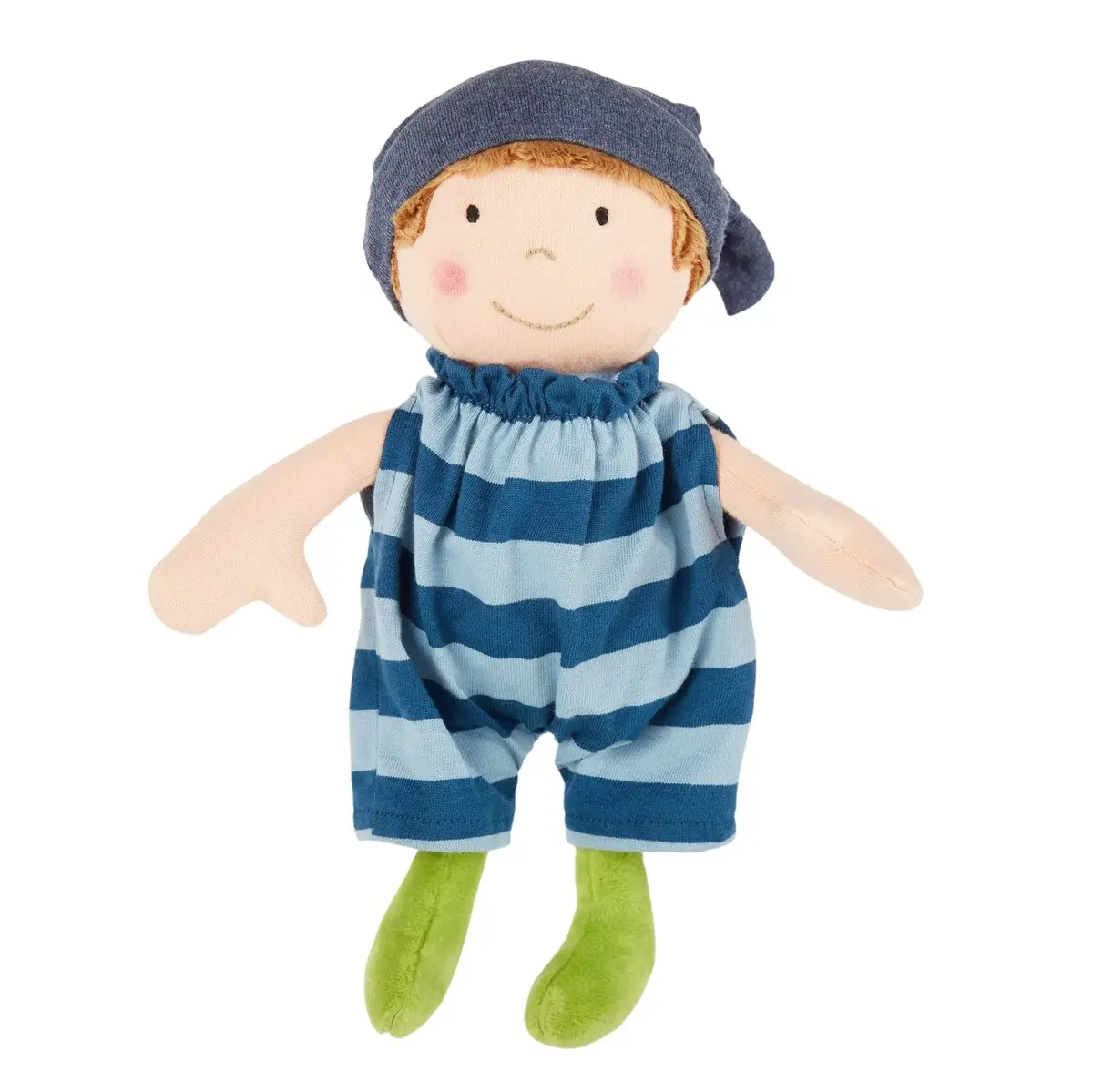 Sigikid Plush Doll With Blue Outfit 1