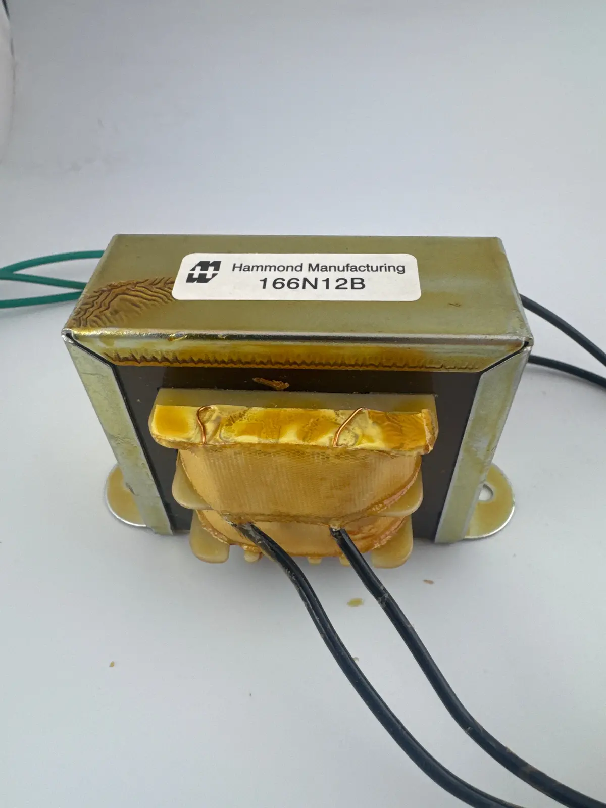 Transformer - Hammond - Low Voltage / Filament, Open, 12 Vct - Apd-166N12b 1