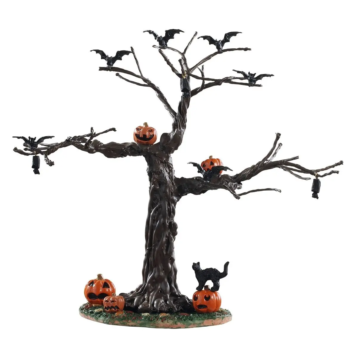 Lemax Spooky Town Batty For Pumpkins Tree #93418 1