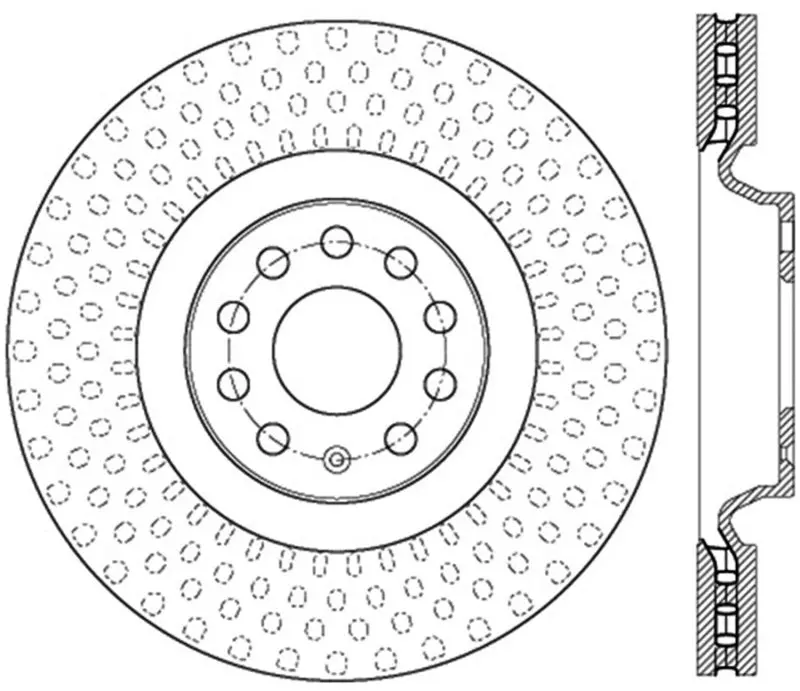 Stoptech Slotted Sport Brake Rotors — Precision-Engineered For Enhanced Cooling And Bite 1