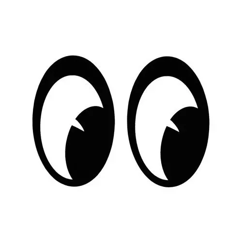 Davida Moon Eyes Stickers (Pair) 1
