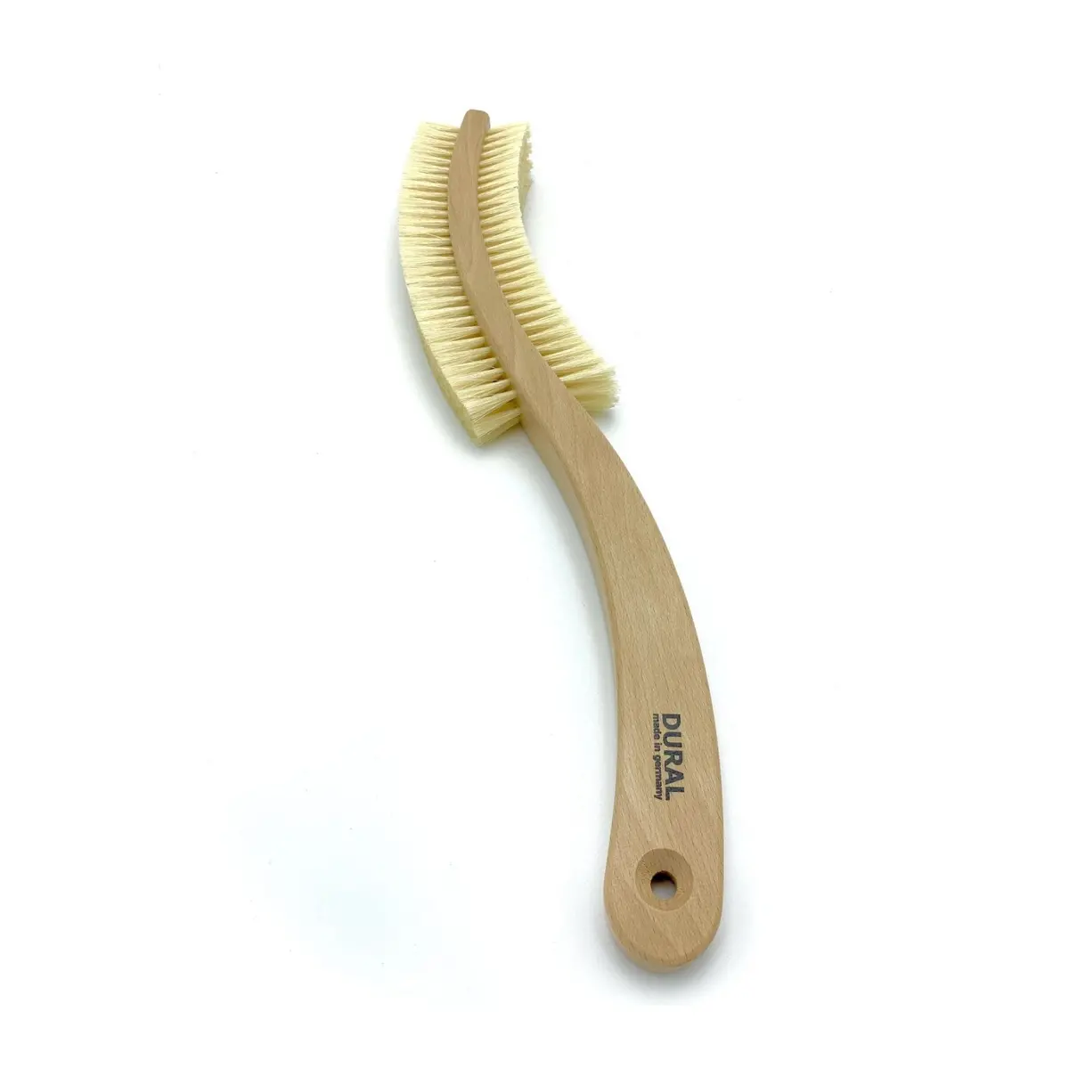 Pasteur Pharmacy Dural Allo Bath Brush For Dry Massage Pure Natural Bristles Lacquered Beech Wood 1
