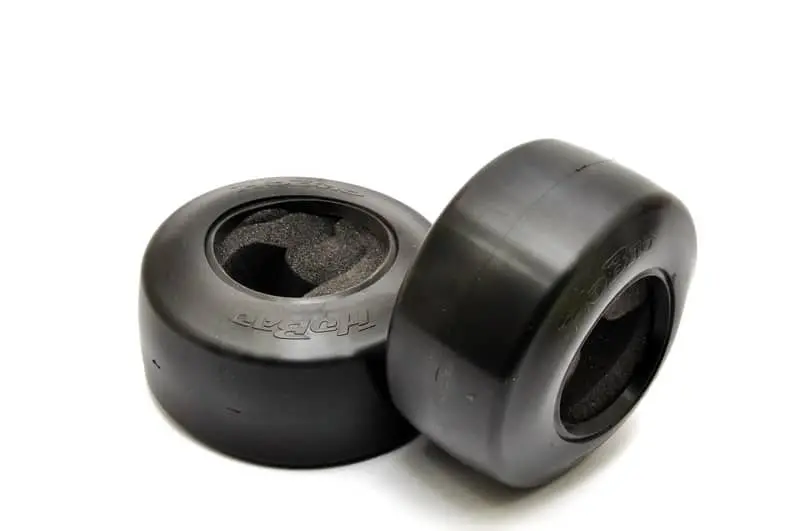 40128 Belted Rear Slick Tire, 2Pcs 1