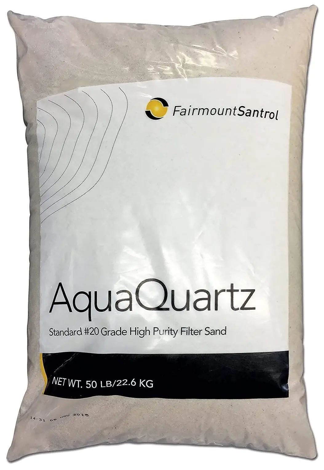50 Lbs. Aquaquartz Pool Filter 20-Grade Silica Sand 1