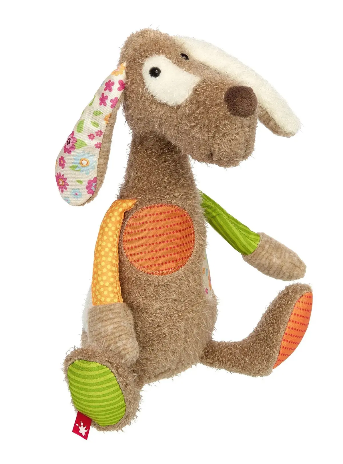 Sigikid Patchwork Dog Plush Toy 1