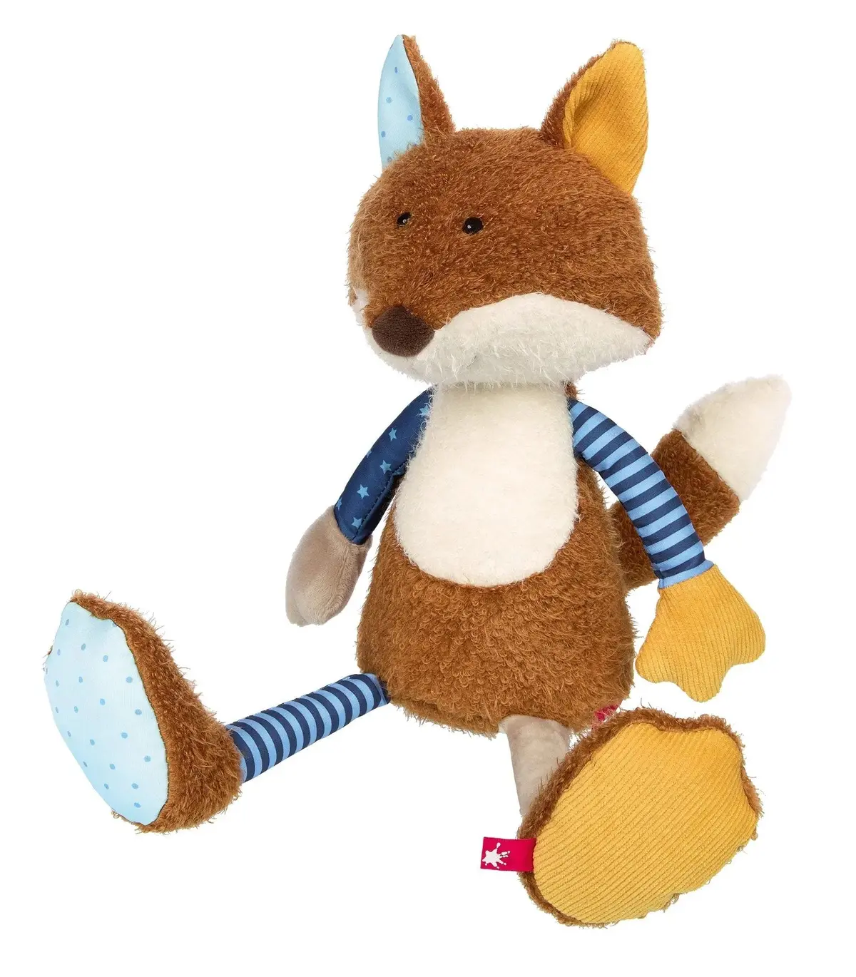 Sigikid Patchwork Young Fox Plush Toy 1