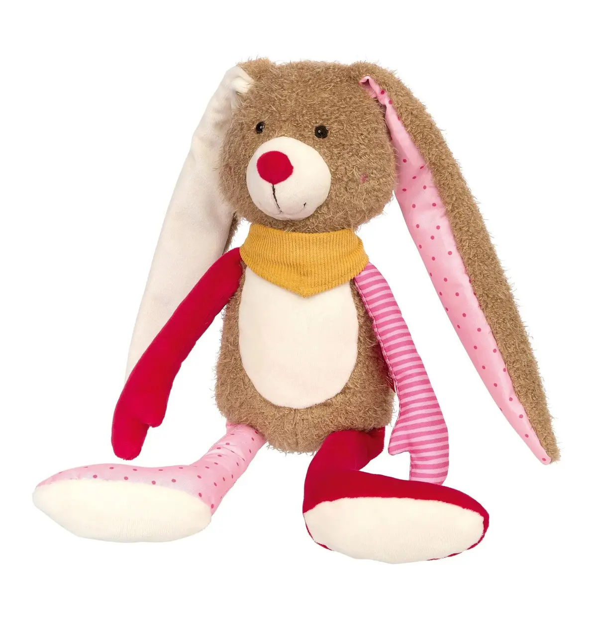Sigikid Patchwork Bunny Plush Toy 1