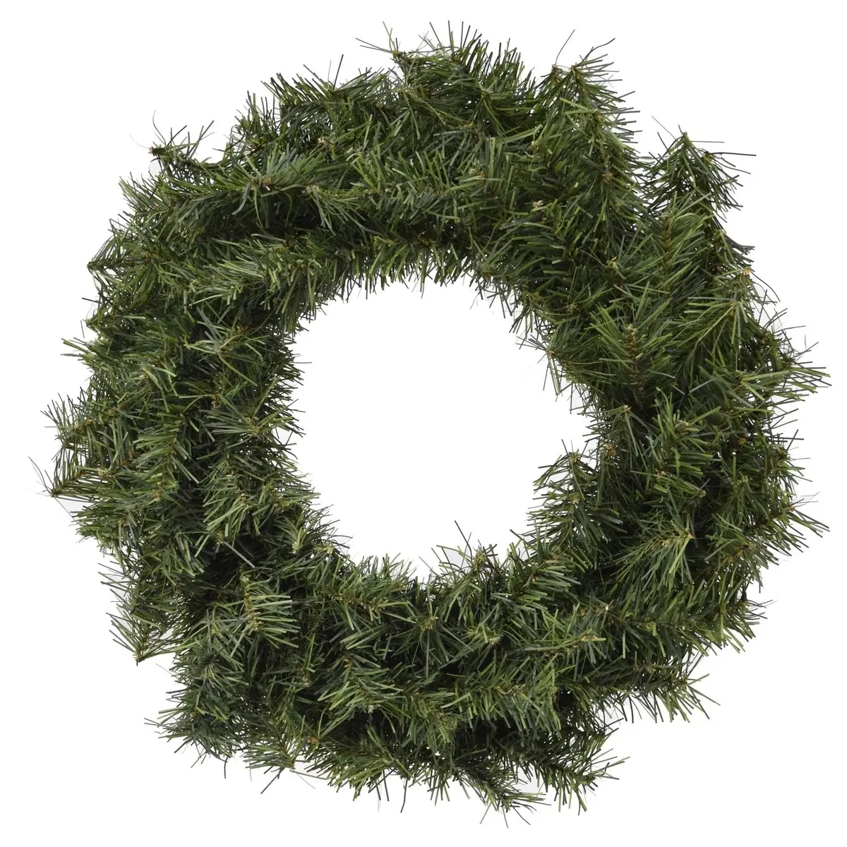 20" Canadian Pine Non-Lit Artificial Christmas Wreath 1