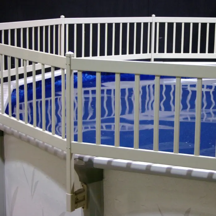 24" Premium Resin Pool Fence System Base Kits 1