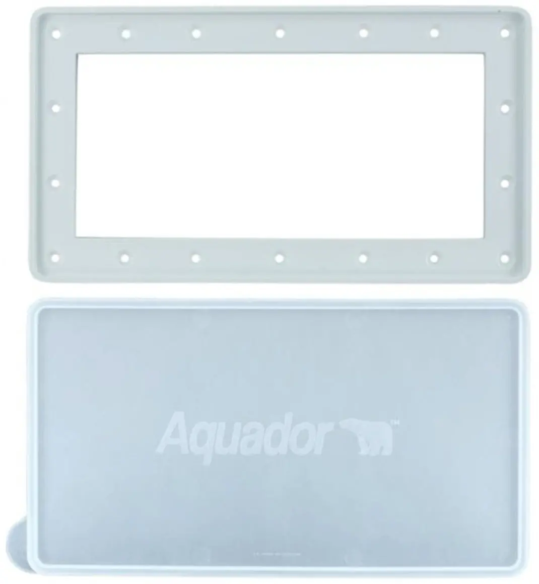 Aquador Wide-Mouth Skimmer Face Plate Enclosure Kit 1