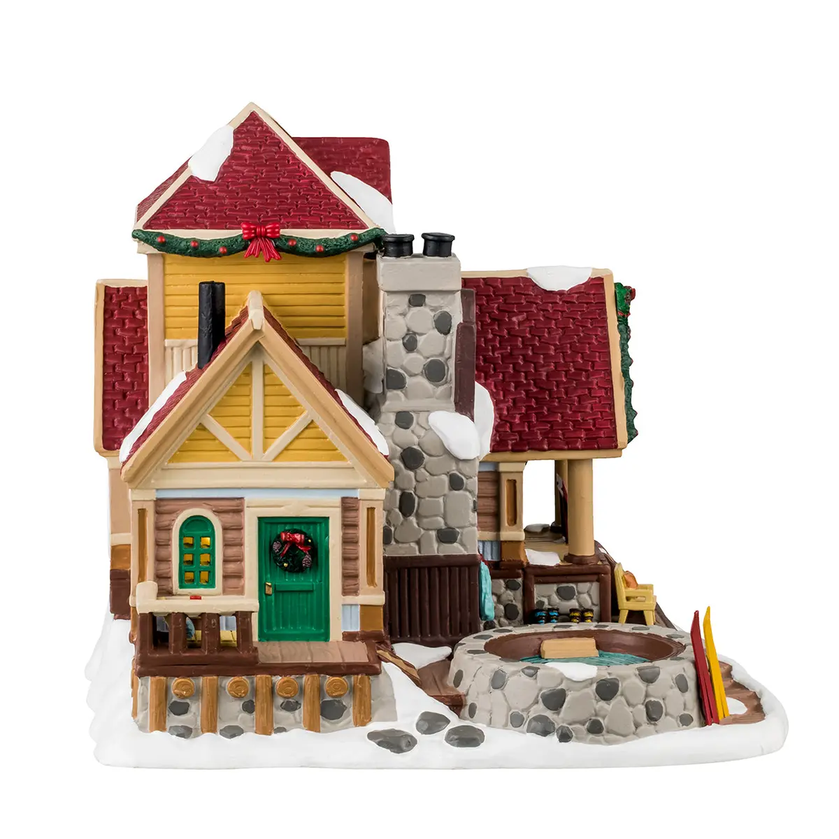 Lemax Vail Village Lighted Building: Sunny Springs Lodge #45229 2