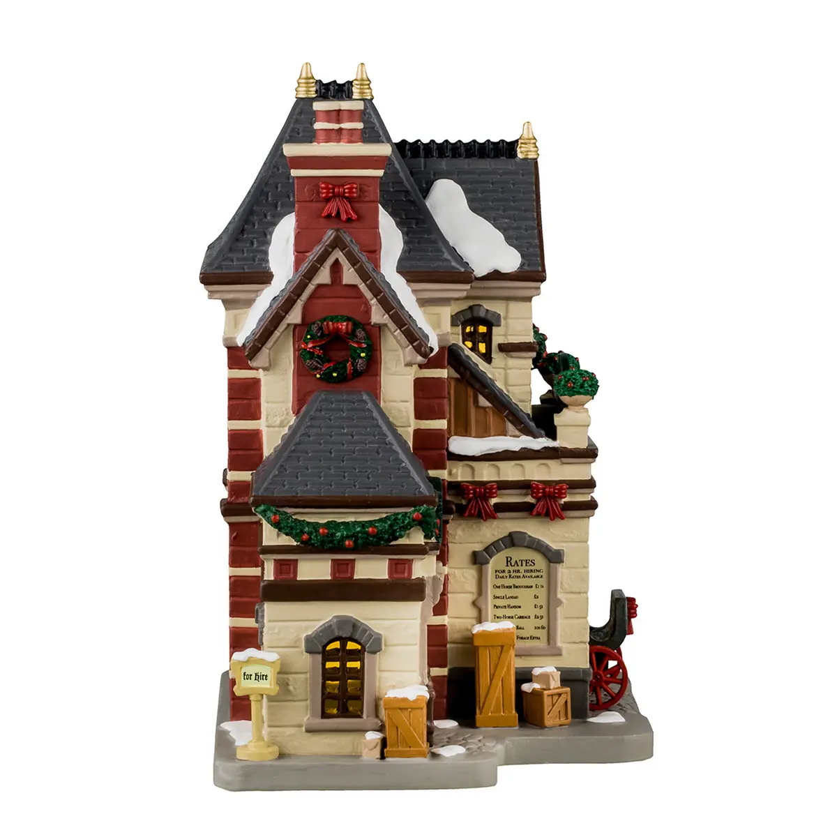 Lemax Caddington Village Lighted Building: Crane's Carriages #45258 2
