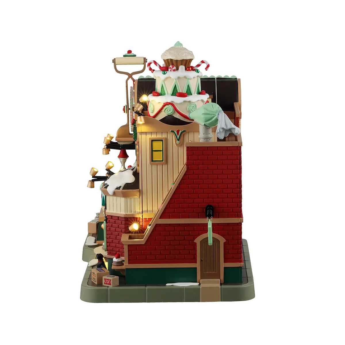 Lemax Caddington Village Sights & Sounds: Christmas Cake Factory #45268 2
