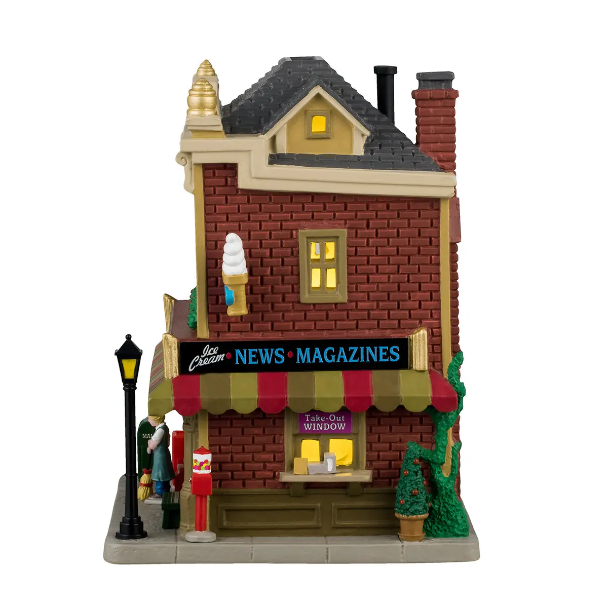 Lemax Caddington Village Lighted Building: Caddington Village Drug Store #45272 2