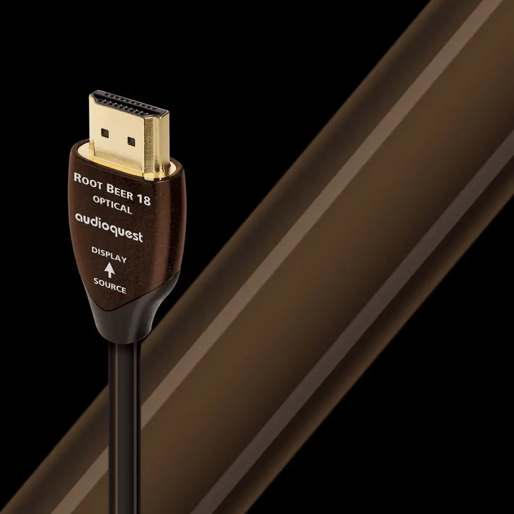 Audioquest Root Beer 18 Active Optical Hdmi Cable 1