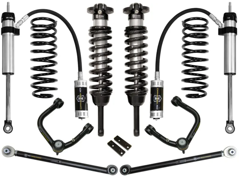 Icon Stage 4 Suspension System For 2003–2009 Toyota 4Runner & Fj Cruiser – Adjustable 0–3.5" Lift With Tubular Upper Control Arms 1