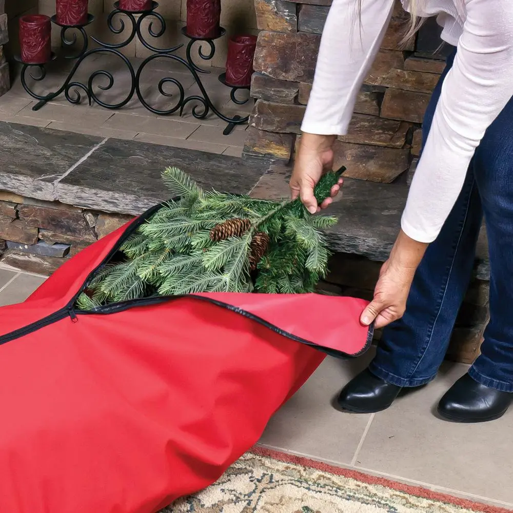 7.5' Artificial Christmas Tree Rolling Storage Bag 1
