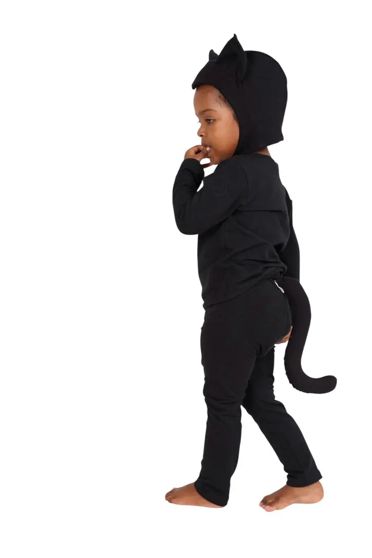 Band Of The Wild Black Cat Pajama Costume 7