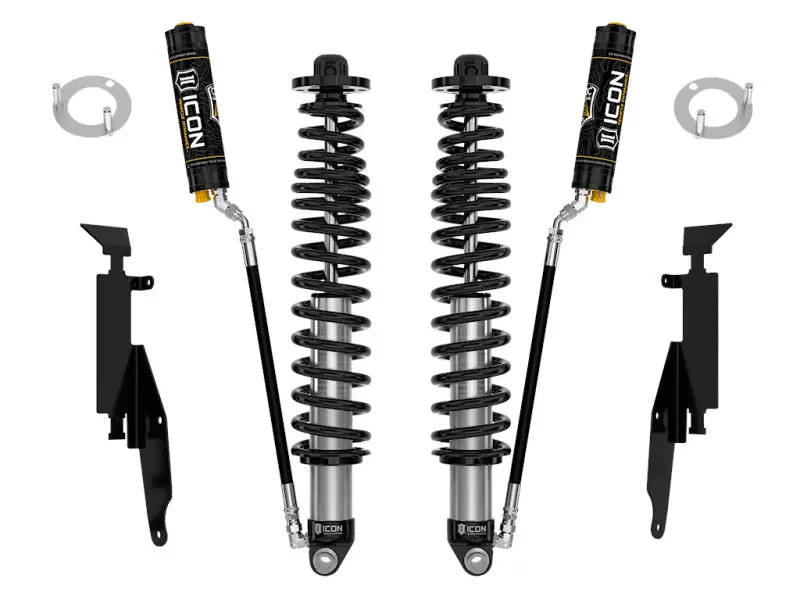 Icon Rear 2.5" Remote-Reservoir Coilover Kit – 2–3" Lift For 2021+ Ford Bronco 1
