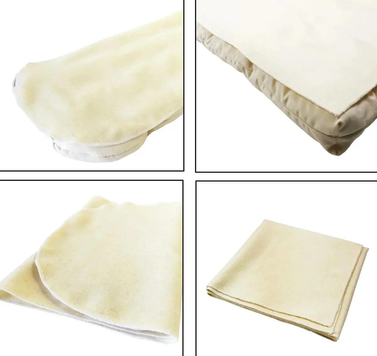 Wendy Anne Wool Puddle Pad - Organic Cotton Futon Mattress Protector 1