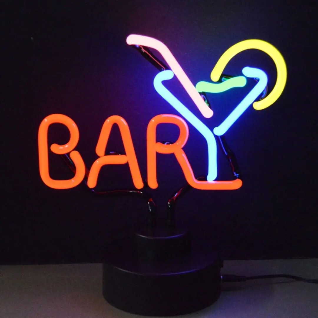 Neonetics Bar Martini Neon Sculpture 1