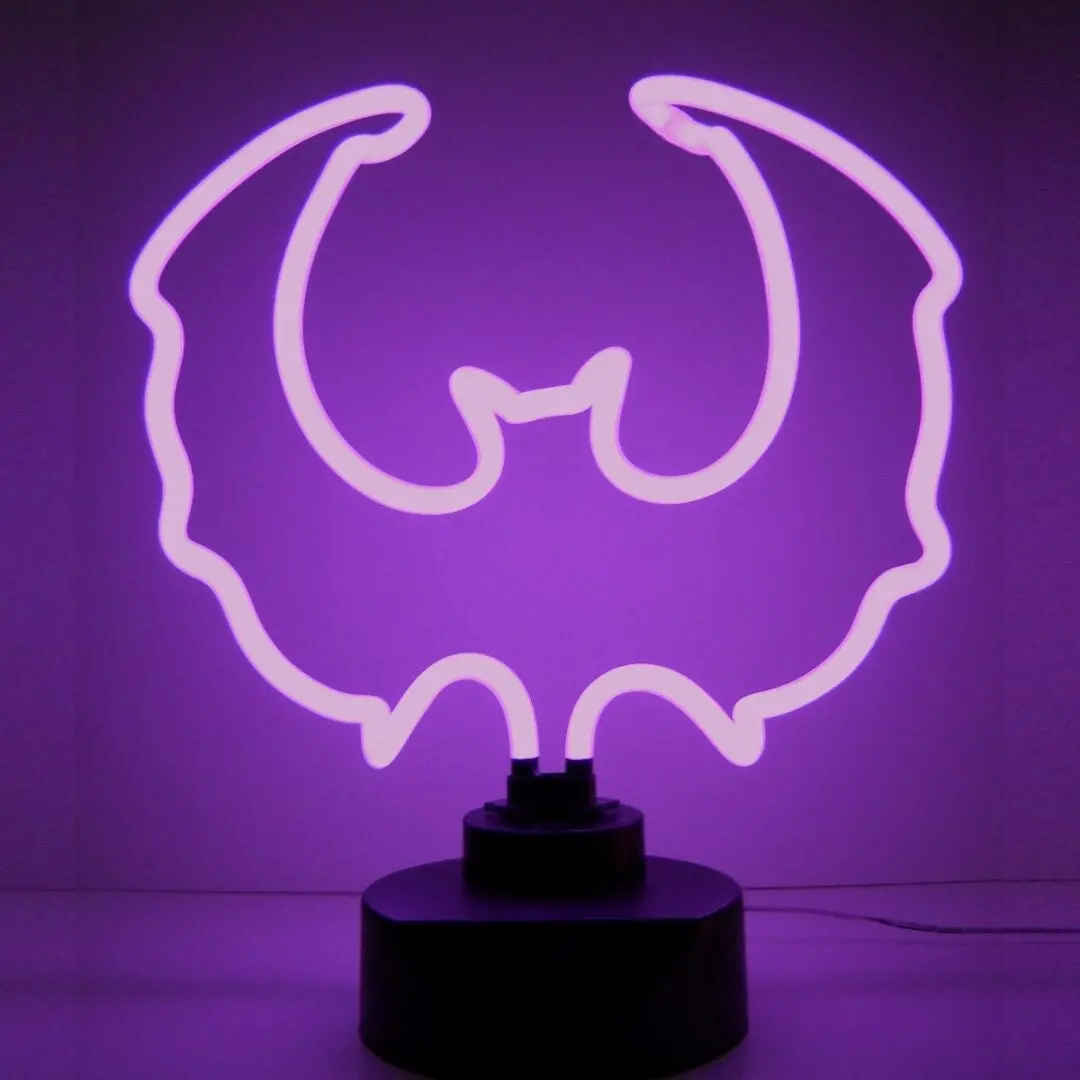 Neonetics Purple Bat Neon Sculpture 1