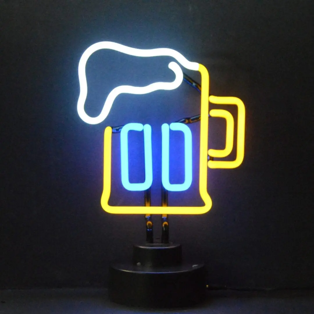 Neonetics Beer Mug Neon Sculpture 1