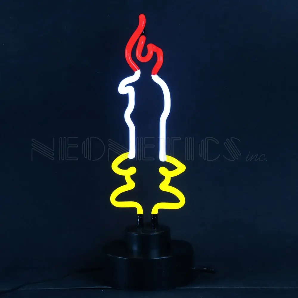 Neonetics Candle Neon Sculpture 1