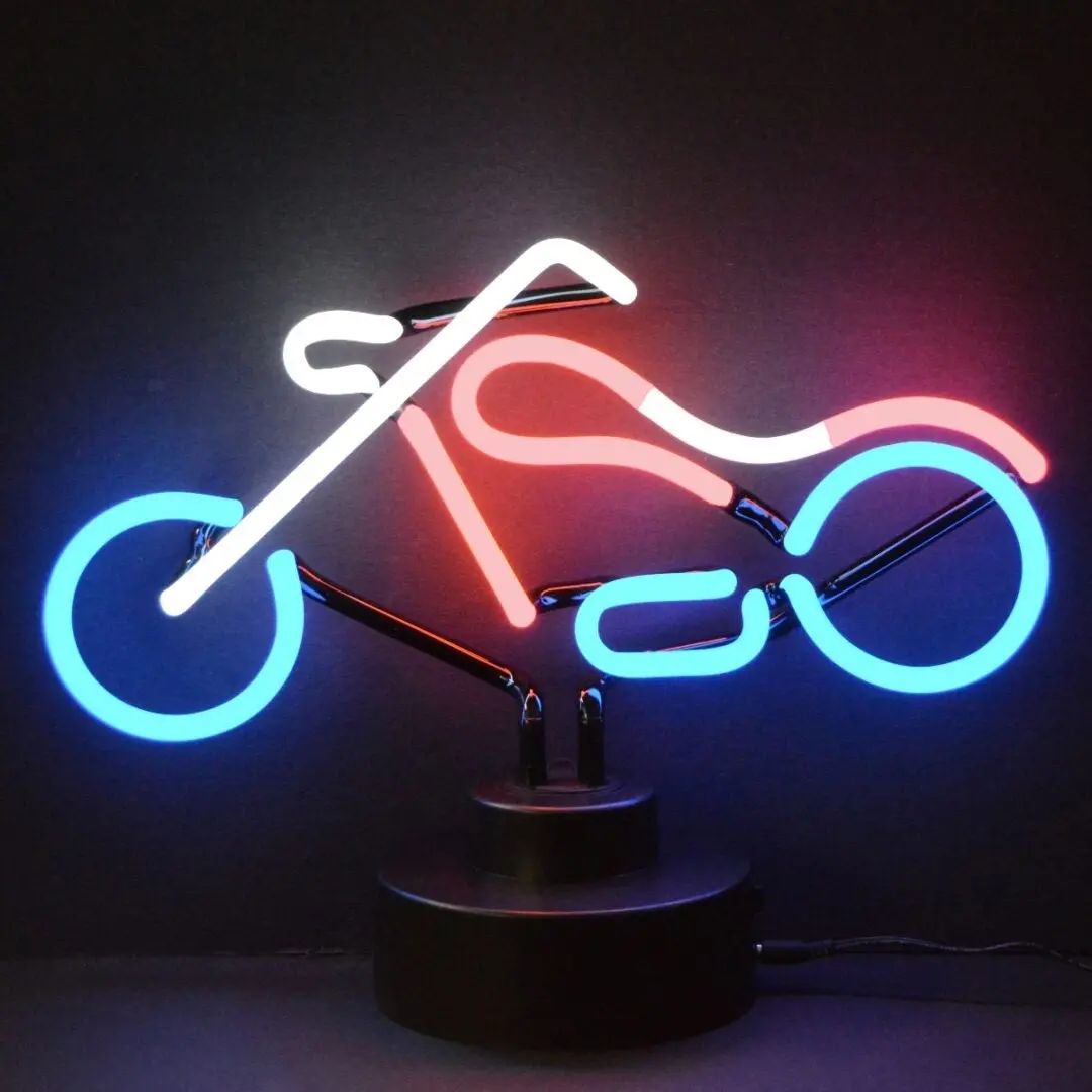 Neonetics Chopper Neon Sculpture 1