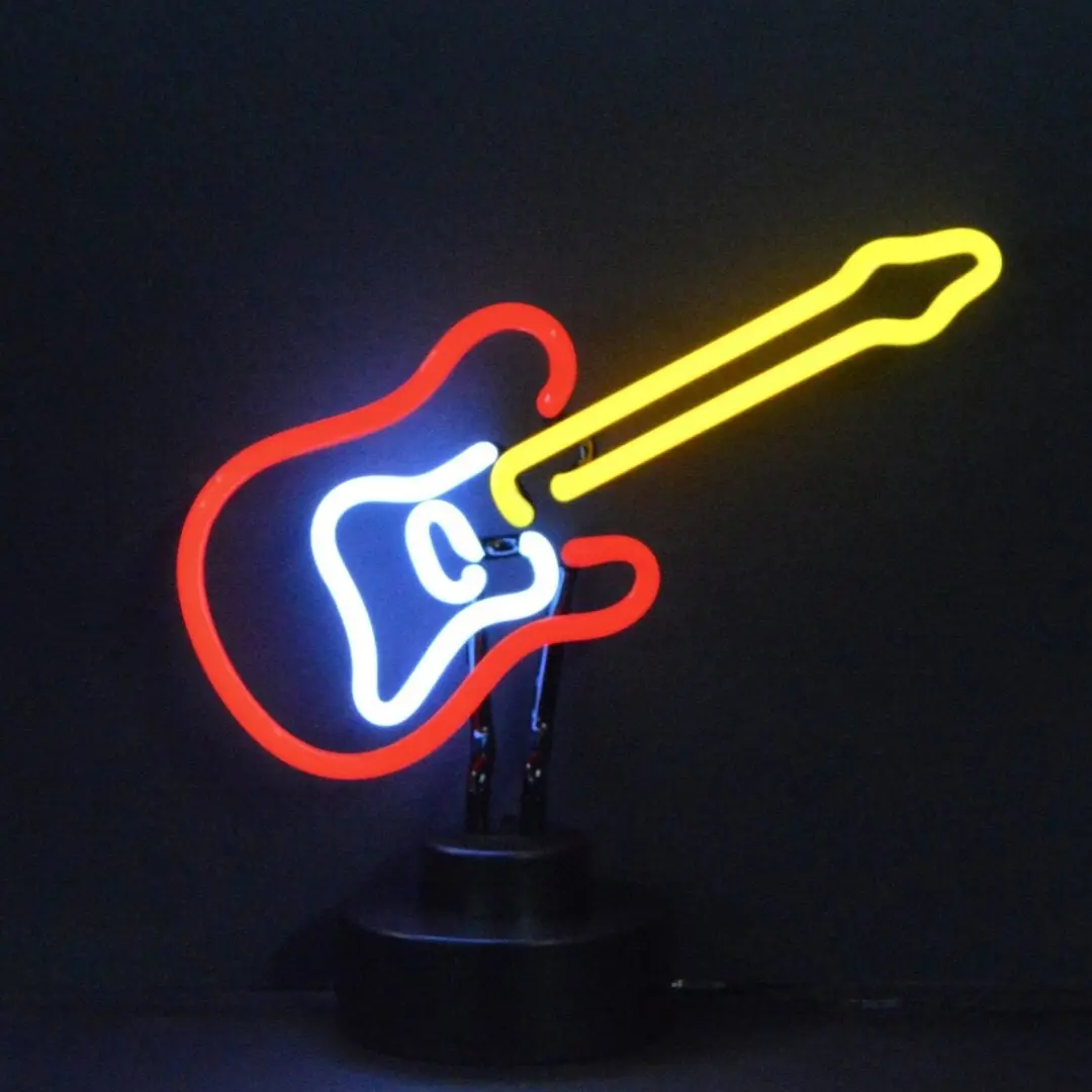 Neonetics Electric Guitar Neon Sculpture 1