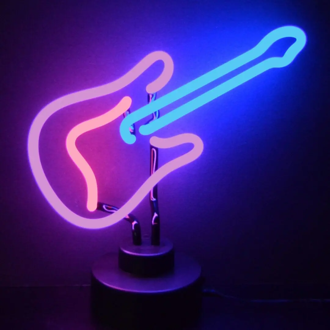 Neonetics Guitar Neon Sculpture 1