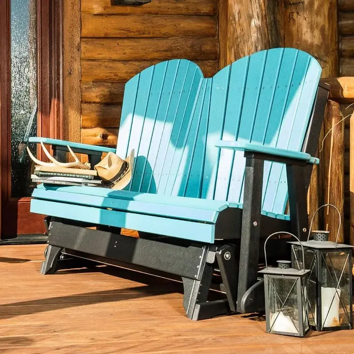 4' Adirondack Glider From Luxcraft 1