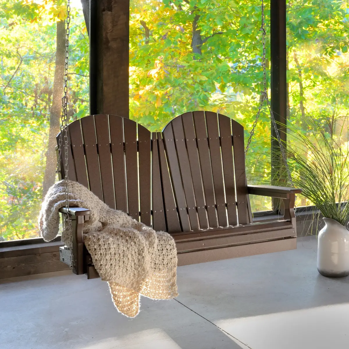 4' Adirondack Swing From Luxcraft 1