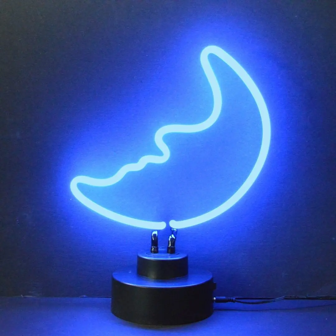 Neonetics Blue Moon Neon Sculpture 1