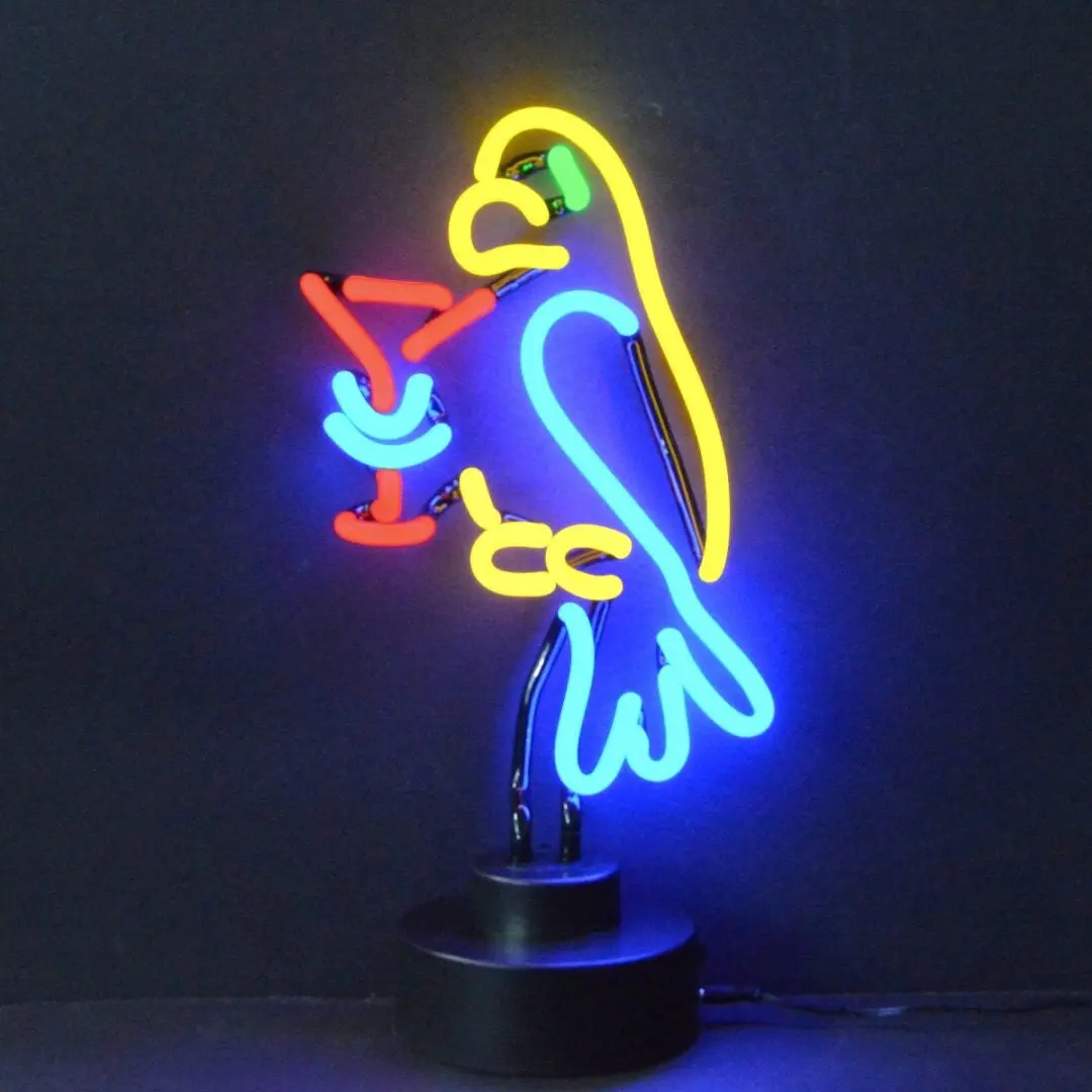 Neonetics Parrot Margarita Neon Sculpture 1