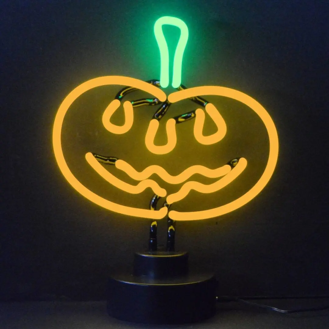 Neonetics Pumpkin Neon Sculpture 1