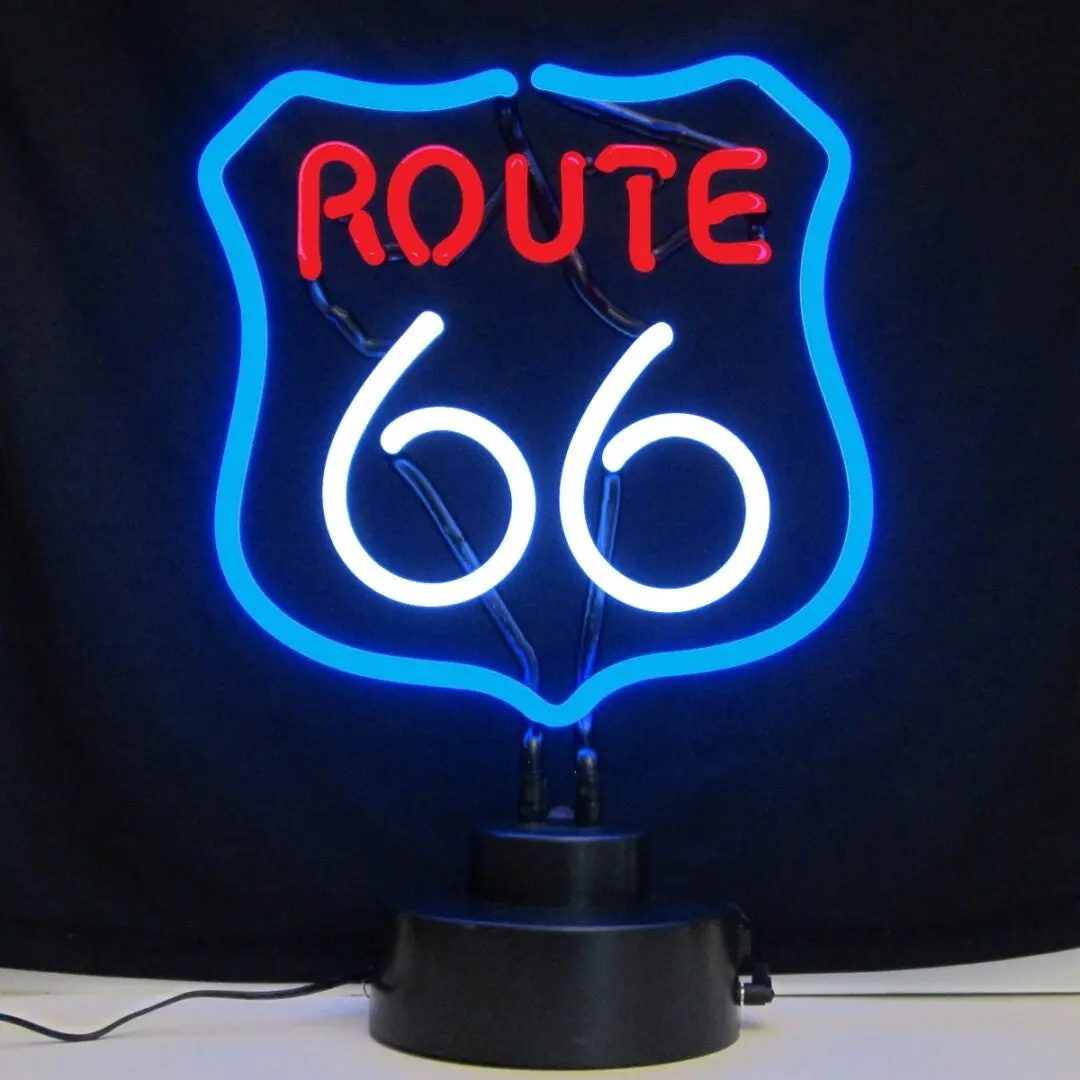 Neonetics Route 66 Neon Sculpture 1