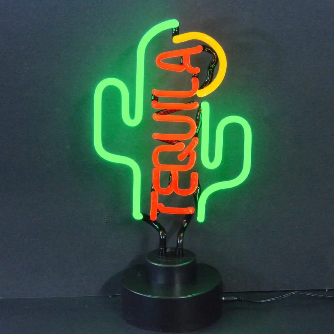 Neonetics Tequila Cactus Neon Sculpture 1