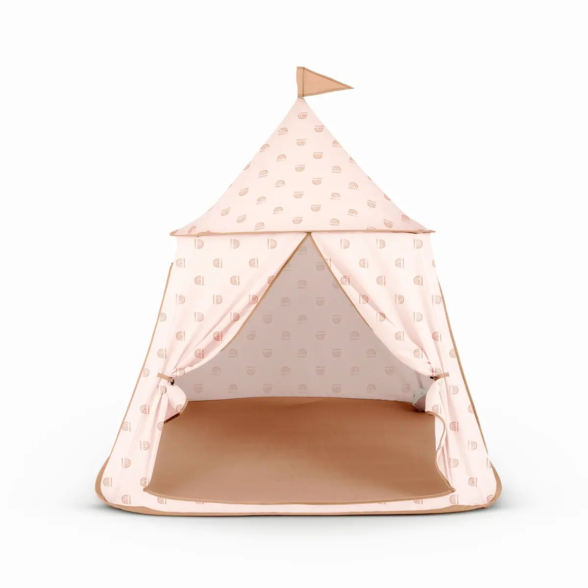 Toki Mats Rainbow Peach Play Tent 1