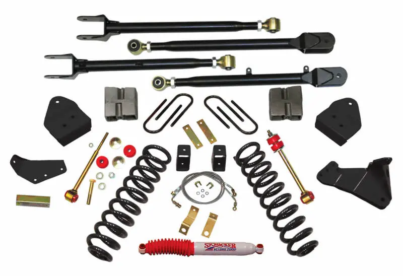 Skyjacker 6-Inch Lift Kit For 2005 Ford F-250 4Wd Gas Models With Load-Leveling Shocks 1